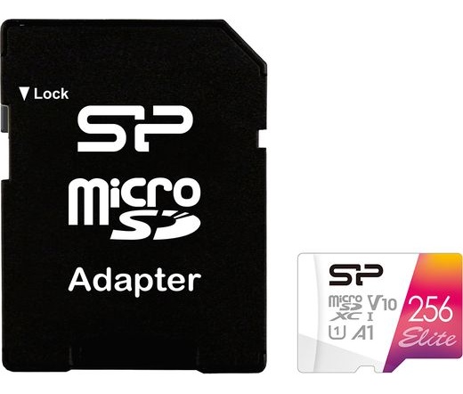 SILICON POWER memory card Elite Micro SDXC 256GB UHS-I A1 V10