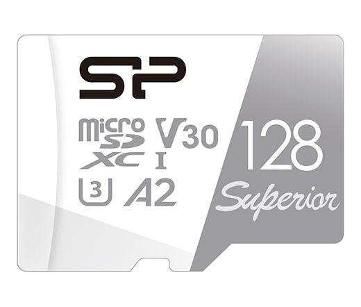 SILICON POWER memory card Superior Micro SDXC 128GB UHS-I U3 A2 V30