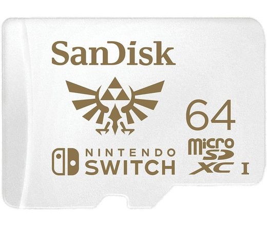 SanDisk microSDXC Extreme 64GB (U3/UHS-I/Cl.10/R100/W60) for Nintendo Switch