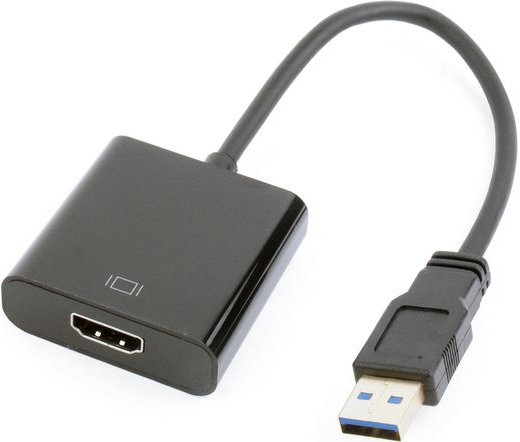 GEMBIRD USB to HDMI display adapter, black