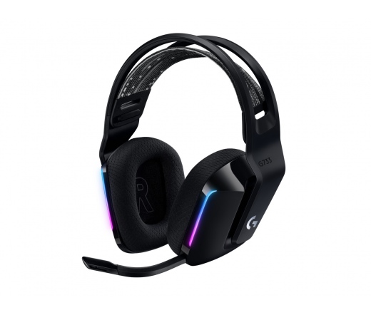 LOGITECH G733 LightSpeed Wireless RGB Gaming Headset Black