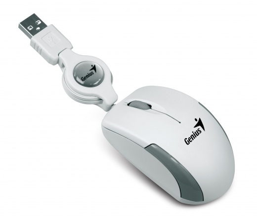 GENIUS MOUSE Micro Traveler USB White