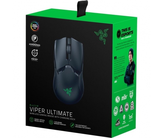 RAZER MOUSE Viper Ultimate - Wireless, Black