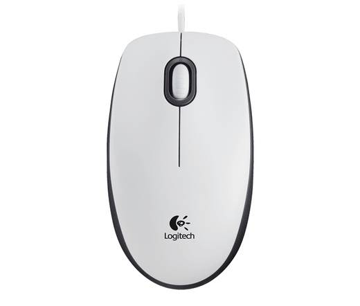 LOGITECH MOUSE M100 NOTEBOOK OPTICAL Fehér