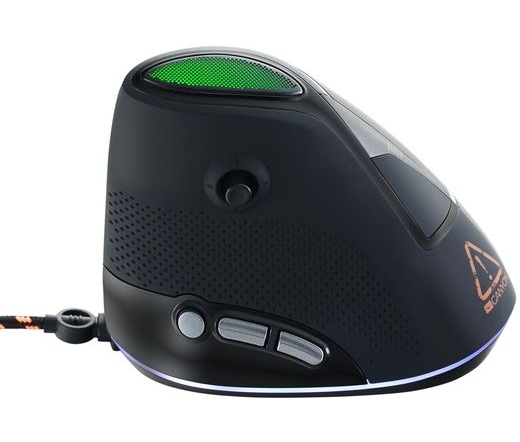 CANYON CND-SGM14RGB Emisat Vertical Gaming Mouse Black