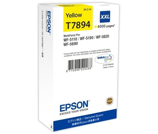 Patron Epson T7894 Yellow (C13T789440)