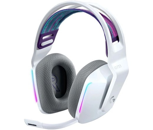 LOGITECH HEADPHONE G733 Gaming RGB Wireless fehér