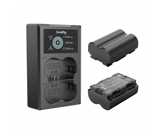 SmallRig NP-W235 Camera Battery and Charger Kit 3822