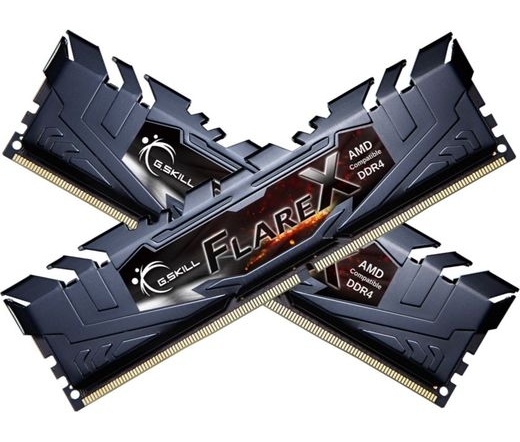 G.SKILL Flare X DDR4 3200MHz CL14 16GB Kit2 (2x8GB) AMD Black