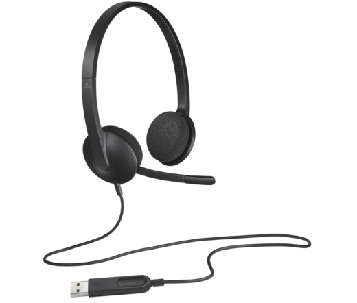 LOGITECH HEADPHONE H340 USB + Mikrofon