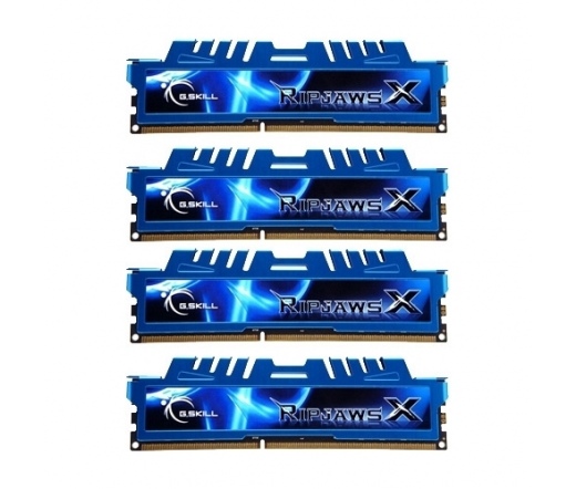 G.SKILL RipjawsX DDR3 2400MHz CL11 32GB Kit4 (4x8GB) Intel XMP Blue