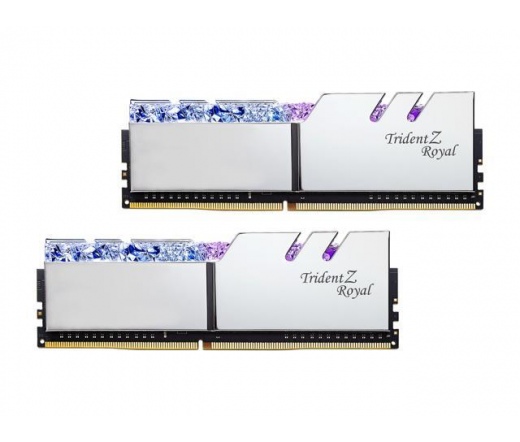 G.SKILL Trident Z Royal DDR4 4400MHz CL19 32GB Kit2 (2x16GB) Intel XMP Silver