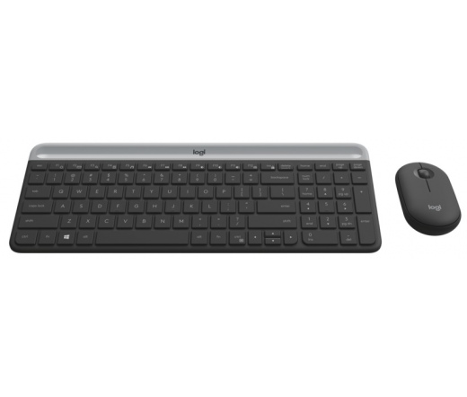 LOGITECH Wireless Combo MK470 Slim US Graphite