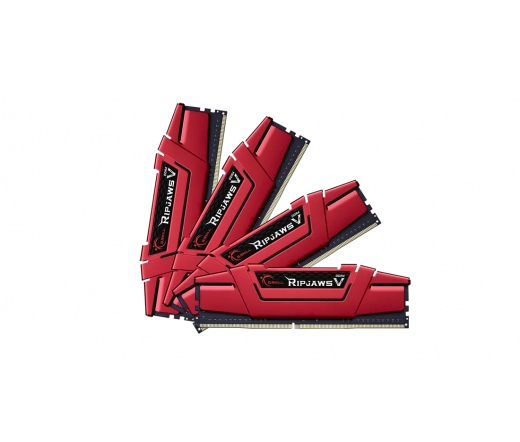 G.SKILL Ripjaws V DDR4 3600MHz CL19 64GB Kit4 (4x16GB) Intel XMP Red