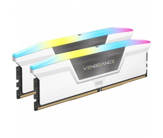 CORSAIR Vengeance RGB DDR5 5200MHz CL40 32GB Kit2 White