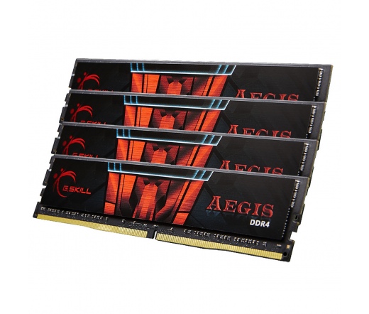 G.SKILL Aegis DDR4 2400MHz CL15 64GB Kit4 (4x16GB)