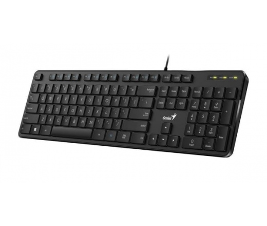 GENIUS Keyboard KB-M200 USB BLACK Multimedia HUN