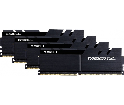 G.SKILL Trident Z DDR4 3600MHz CL16 32GB Kit4 (4x8GB) Intel XMP Black/Black