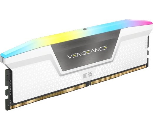 CORSAIR Vengeance RGB DDR5 6000MHz CL36 32GB Kit2 White