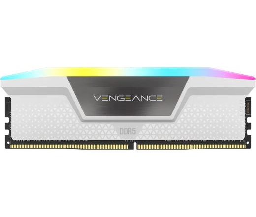 CORSAIR Vengeance RGB DDR5 6000MHz CL36 32GB Kit2 White