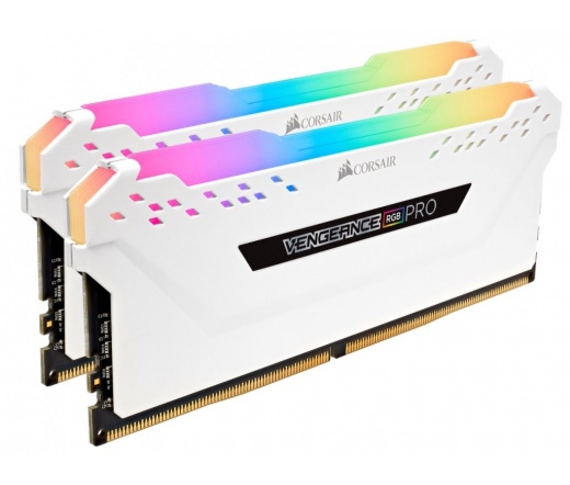 DDR4 16GB 3000MHz Corsair Vengeance RGB PRO White CL15 KIT2