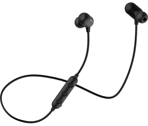 BT HEADSET Silicon Power BP61 - BT4.1, Noise Canceling, Fekete