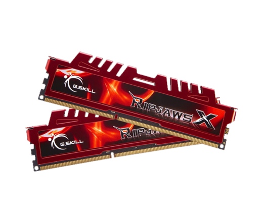 G.SKILL RipjawsX DDR3 1333MHz CL9 4GB Kit2 (2x2GB) Intel XMP Red