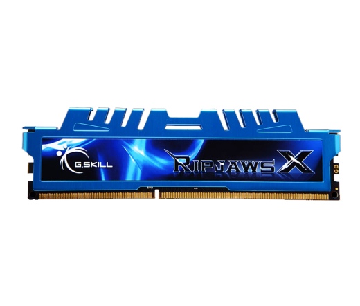 G.SKILL RipjawsX DDR3 1600MHz CL19 8GB Intel XMP Blue