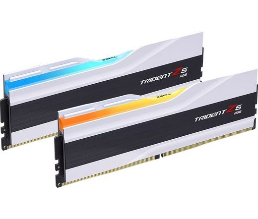 G.SKILL Trident Z5 RGB DDR5 6400MHz CL32 96GB Kit2 (2x48GB) Intel XMP White