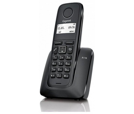 TEL GIGASET ECO DECT Telefon A116 Black