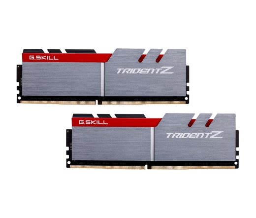 G.SKILL Trident Z DDR4 4000MHz CL19 16GB Kit2 (2x8GB) Intel XMP Silver/Red