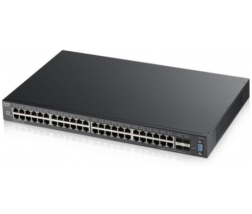 NET ZYXEL XGS2210-52 48-port GbE L2 Switch with 10GbE Uplink