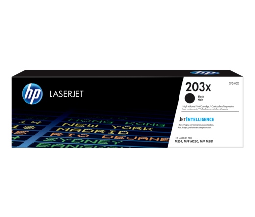 Toner HP 203X Black (CF540X)