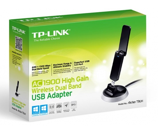 NET TP-LINK Archer T9UH AC1900 High Gain Wireless Dual Band USB Adapter