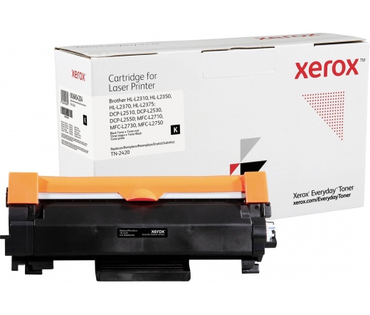 Toner Xerox Everyday Utángyártott Toner Black cartridge, Brother TN-2420  Brother HL-L2310, HL-L2350, HL-L2370, HL-L2375