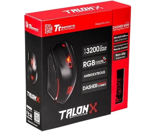 Thermaltake TT eSports Talon X Gaming Gear Combo Black