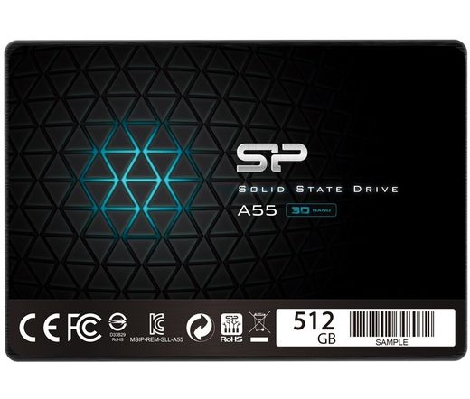 SSD SATA 2,5" SILICON POWER 512GB A55 7mm