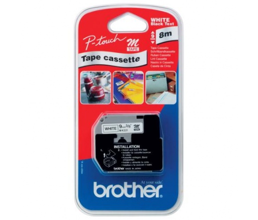 BROTHER P-touch MK-221BZ nem laminált műanyag szalag