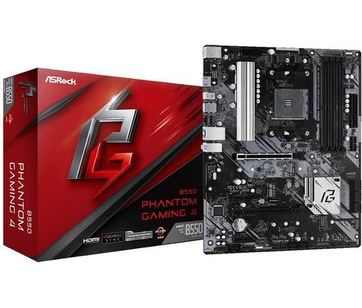 MBO ASROCK B550 Phantom Gaming 4