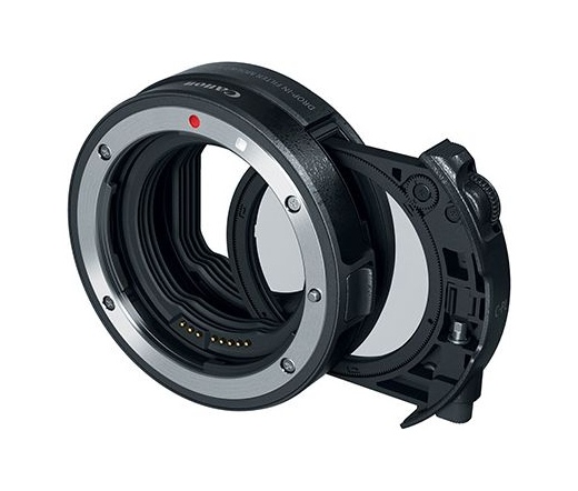 CANON Drop-In filter Mount Adapter EF-EOS R with CPL filter