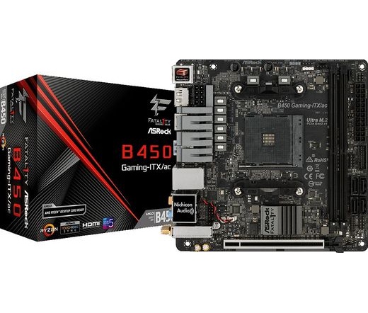 ASROCK Fatal1ty B450 Gaming-ITX/ac