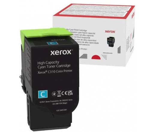 XEROX C310 eredeti toner cián 5500old