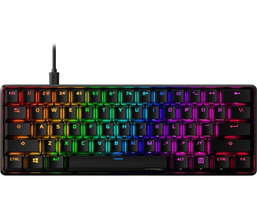 HP HyperX Alloy Origins 60 AQU Gaming Keyboard US - HyperX Aqua Switch