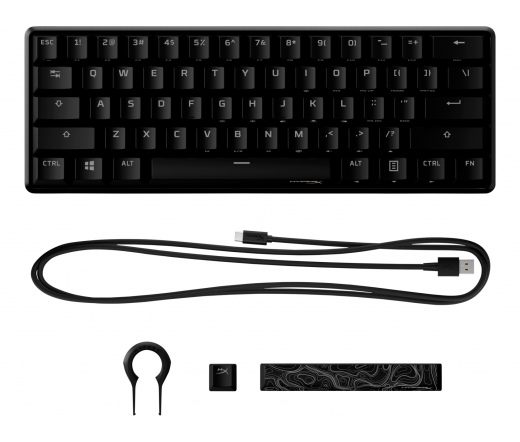 HP HyperX Alloy Origins 60 AQU Gaming Keyboard US - HyperX Aqua Switch