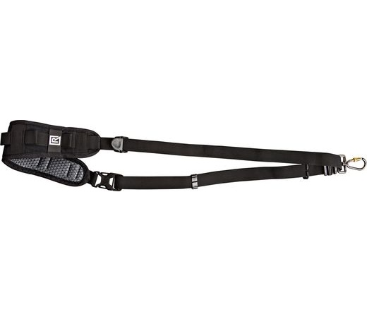 BLACKRAPID Delta Black FA Rifle Sling with Swivel Locking Carabiner – Single Point