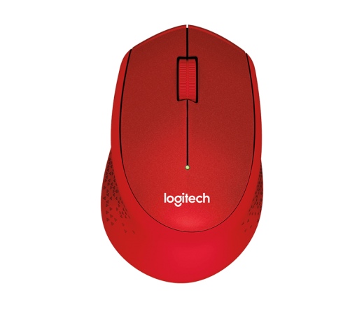 LOGITECH MOUSE M330 Silent Plus Wireless Red