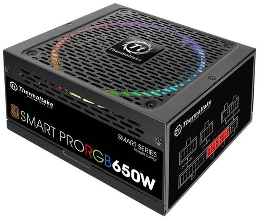 TÁP THERMALTAKE Smart PRO RGB 80PLUS Bronze mudular NETZTEIL- 650W