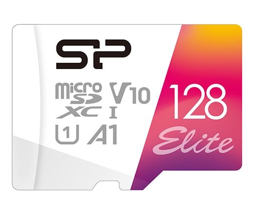 SILICON POWER memory card Elite Micro SDXC 128GB UHS-I A1 V10