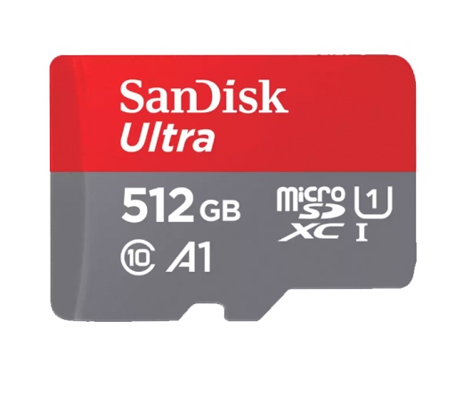 SANDISK Ultra MicroSDXC CL10 A1 150MB/s 512GB + adapter