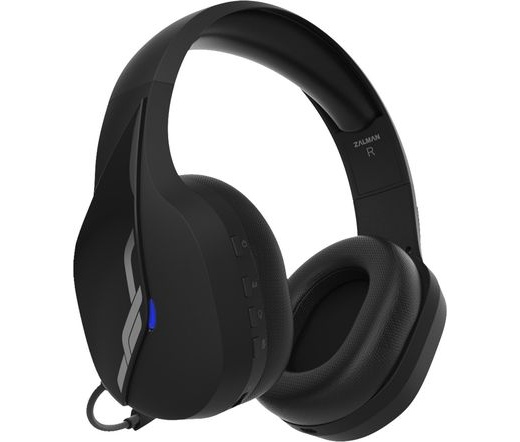 HEADSET ZALMAN HPS700W vezeték nélküli Fekete